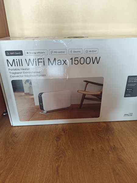 WiFi valdomas šildytuvas Mill